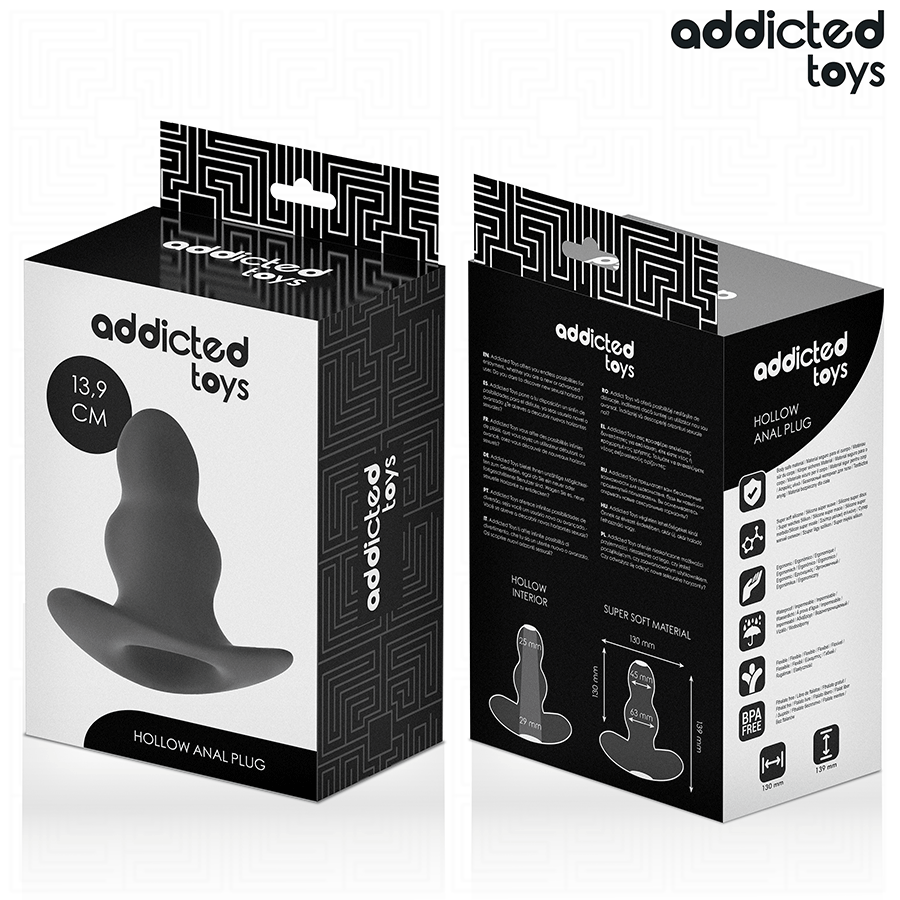 Tappo anale cavo taglia XL 13,9 cm di Addicted Toys, immagine 7