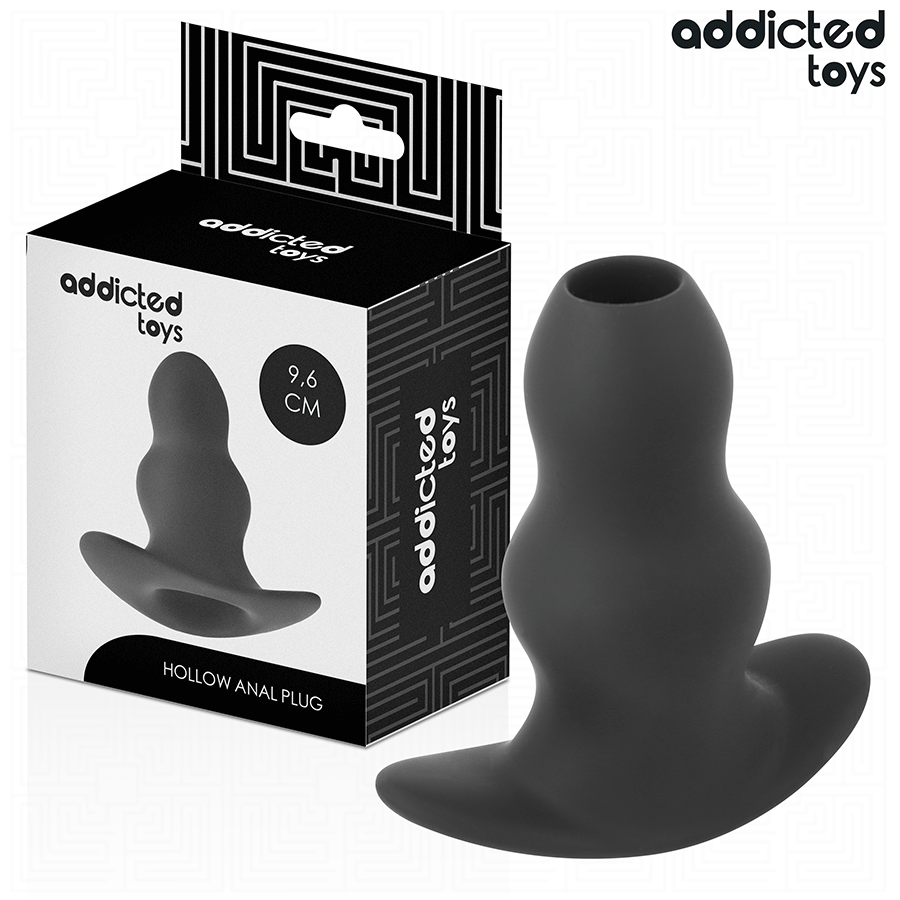 Tappo anale cavo taglia M 9,6 cm di Addicted Toys