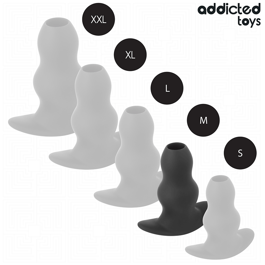 Tappo anale cavo taglia M 9,6 cm di Addicted Toys, immagine 5