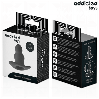 Tappo anale cavo taglia S 7,3 cm di Addicted Toys, immagine 7