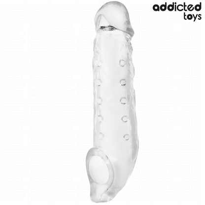 Estensione pene trasparente taglia S 23 cm di Addicted Toys, immagine 2