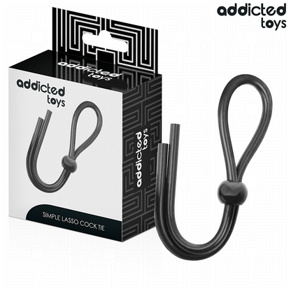 Corda in silicone per pene a singolo anello di Addicted Toys