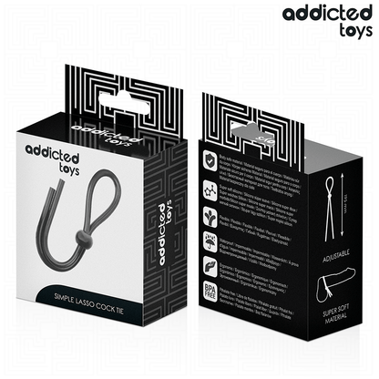 Corda in silicone per pene a singolo anello di Addicted Toys, immagine 7