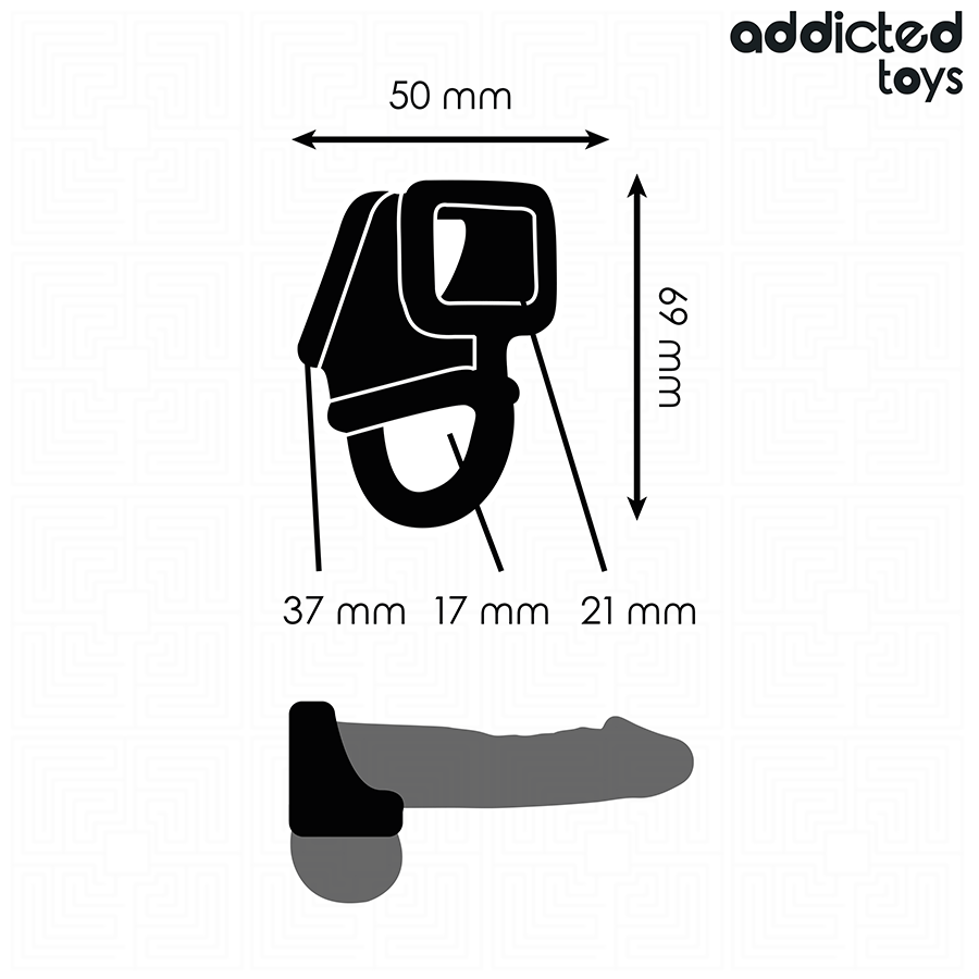 Anello per gabbia per pene di Addicted Toys, immagine 4