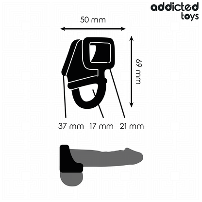 Anello per gabbia per pene di Addicted Toys, immagine 4