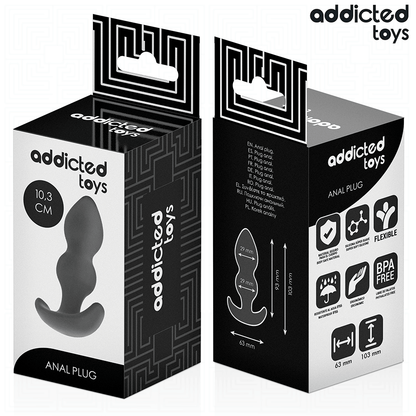 Tappo anale taglia S 10,3 cm di Addicted Toys, immagine 7