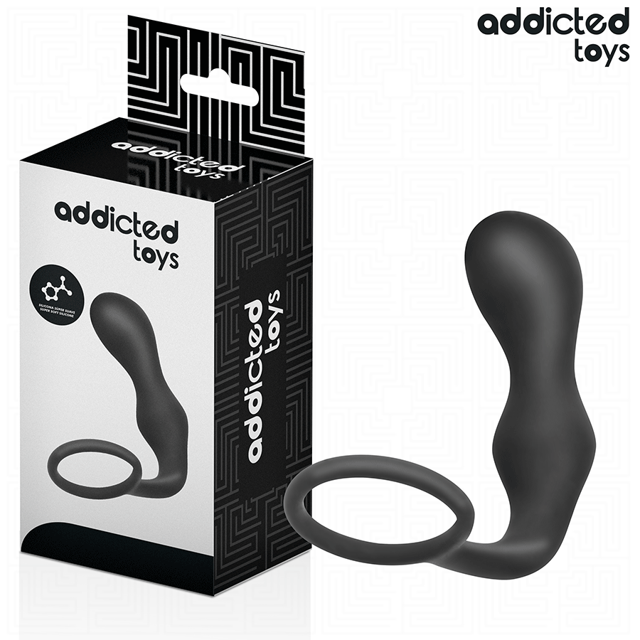 Plug anale con anello modello 3 di Addicted Toys