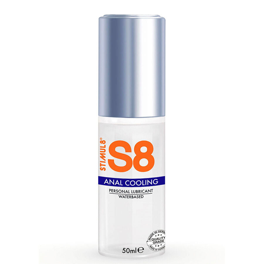 Lubrificante anale S8 effetto freddo 50 ml di Stimul8