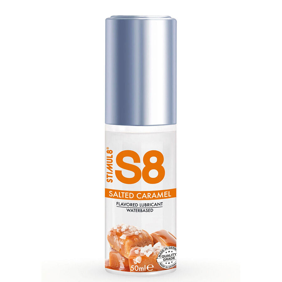 Lubrificante al caramello S8 Salato 50 ml di Stimul8