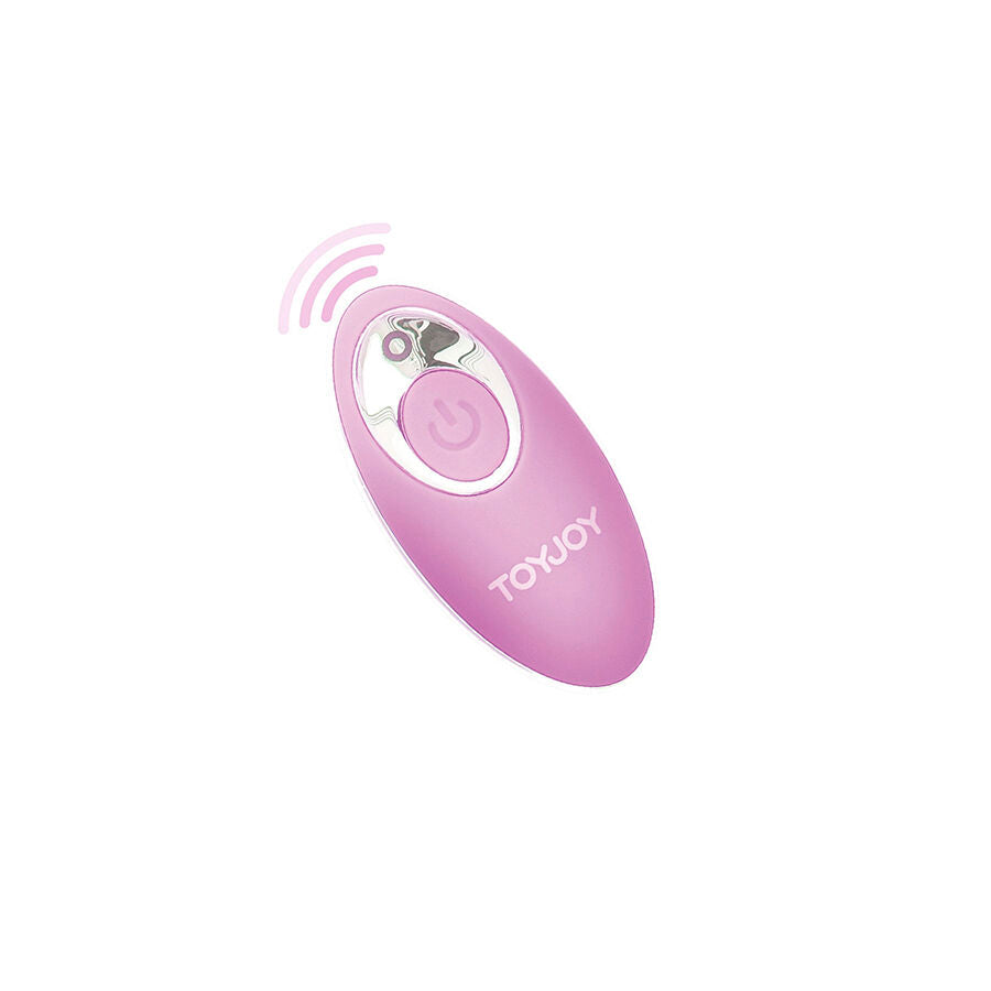 Vibratore rosa con telecomando per la felicità che mi fai Crepuscolare di Toyjoy, immagine 2