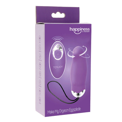 Ovetto vibrante felicità il mio orgasmo Eggsplode vibratore viola telecomando di Toyjoy, immagine 7