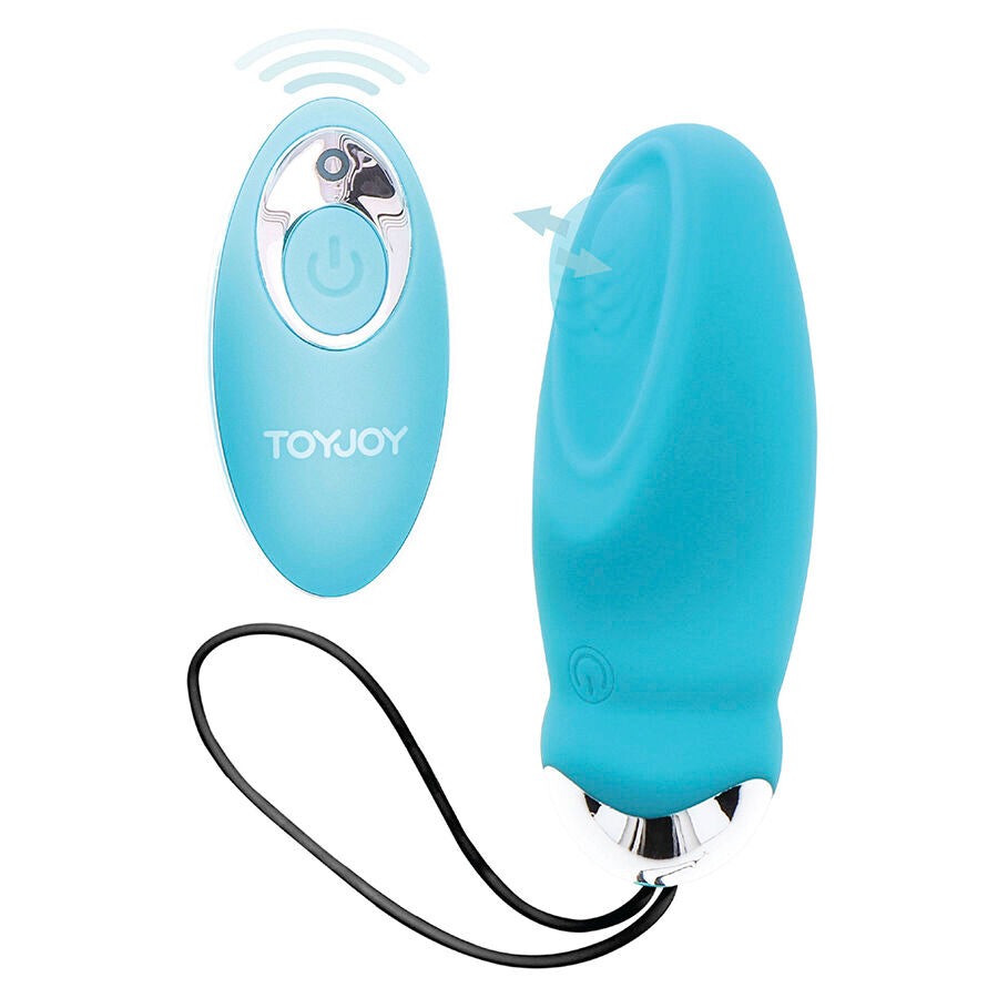 Vibratore Happiness sono così eggcited con telecomando blu di Toyjoy