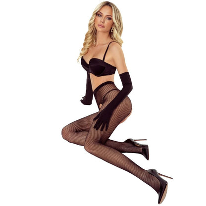 Collant Tiopen 038 nero 3/4 di Passion, immagine 3
