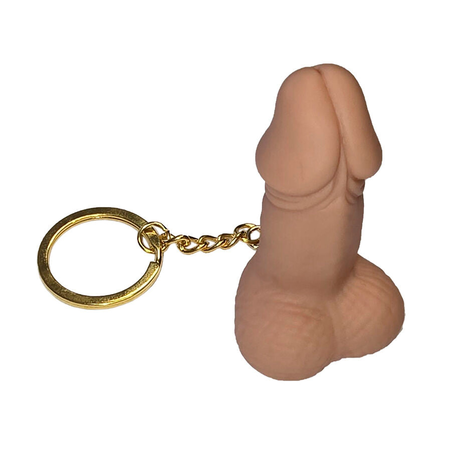Portachiavi Fischio a forma di pene color carne di Diablo Picante