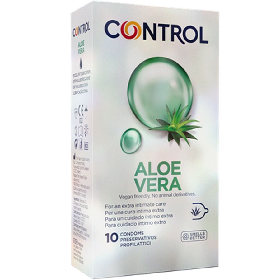 Preservativi con aloe vera 10 unità di Control