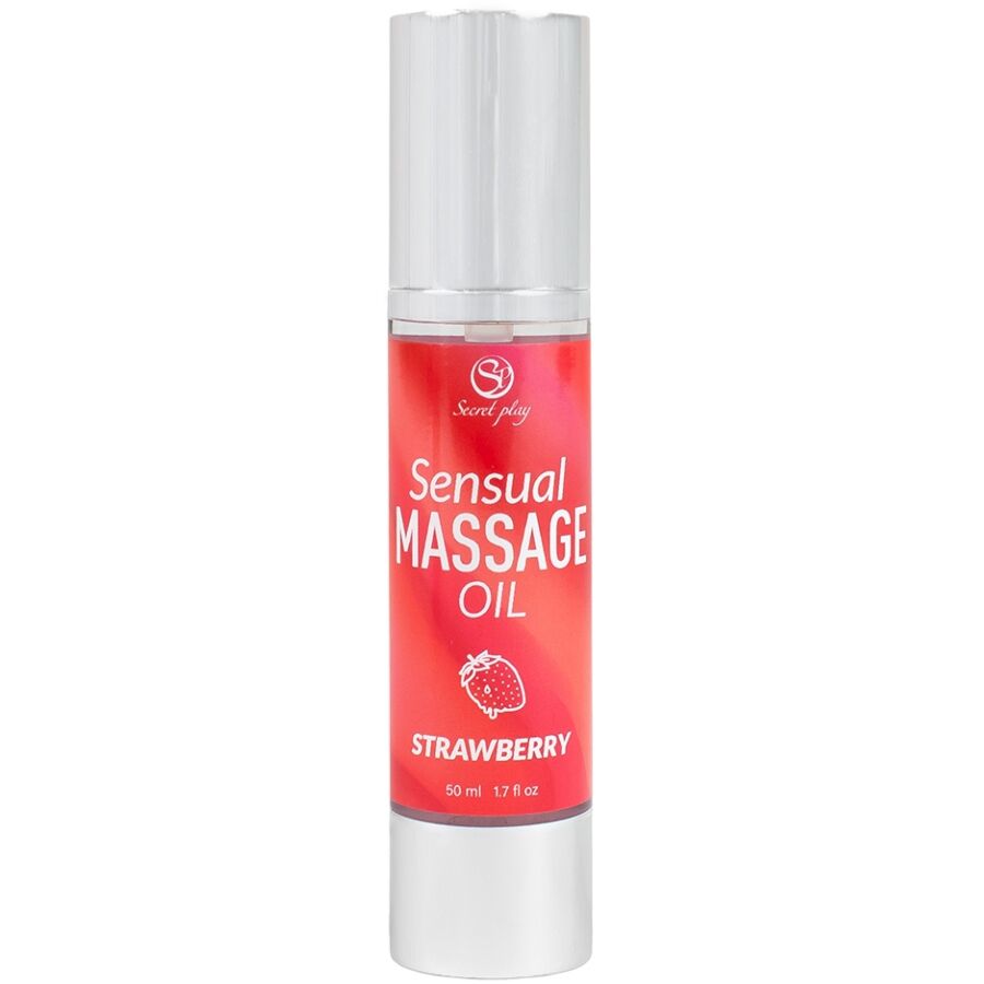 Olio per massaggi alla fragola di Secretplay