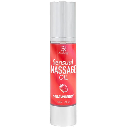 Olio per massaggi alla fragola di Secretplay