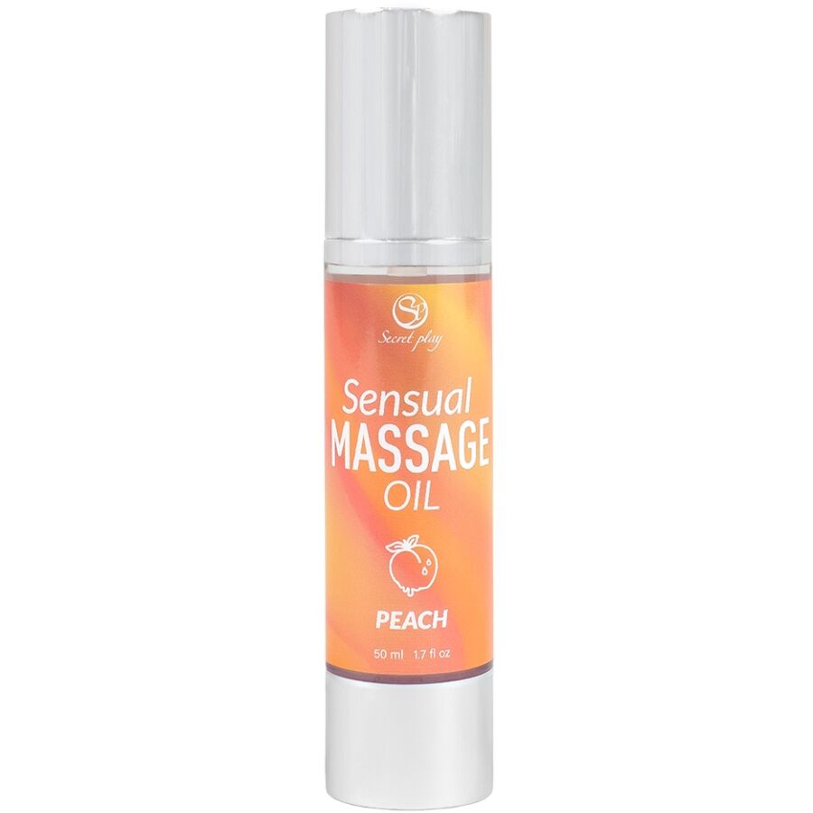Olio per massaggi alla pesca di Secretplay