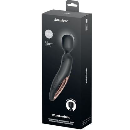 Wand Erland massaggiatore vibrante nero di Satisfyer, immagine 5