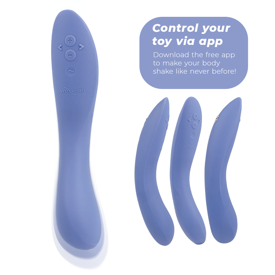 Vibratore Rave 2 G-spot blu di We-Vibe, immagine 2