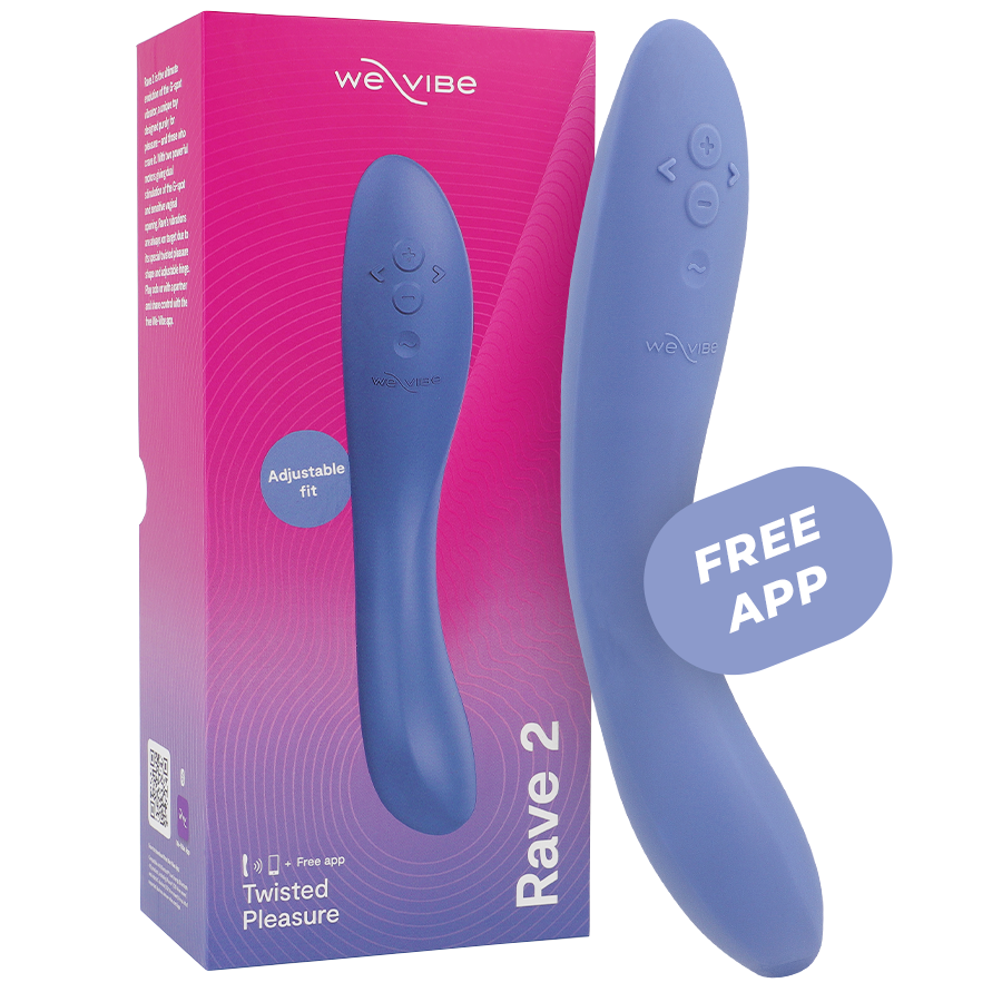 Vibratore Rave 2 G-spot blu di We-Vibe