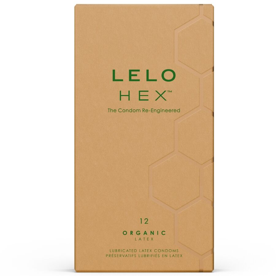 Preservativi hex organic box 12 unità di Lelo