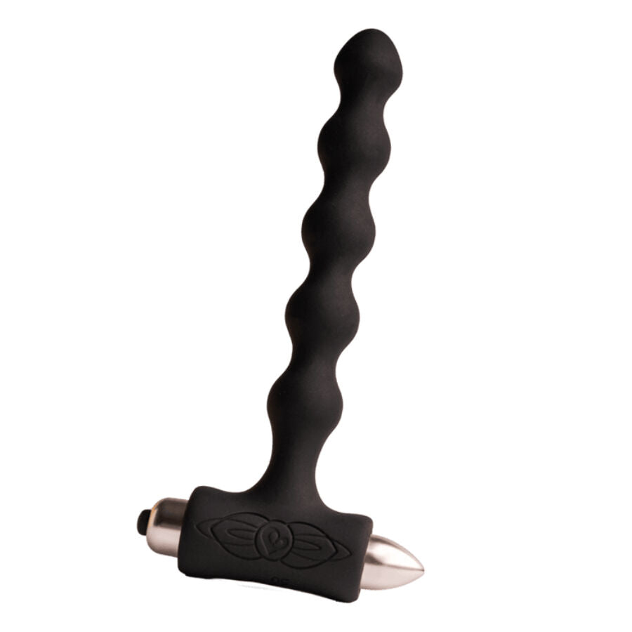 Plug anale Petite sensations Pearls vibratore nero di Rocks-Off
