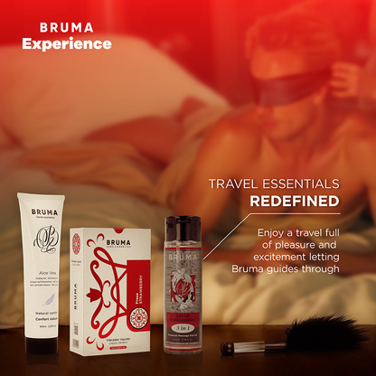 Kit tentazione Vibro-orgasmica dolce fragola di Bruma Xperience, immagine 3