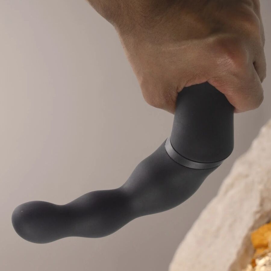 Adattatore nero per vibratore prostatico e anale di Rocks-Off, immagine 5