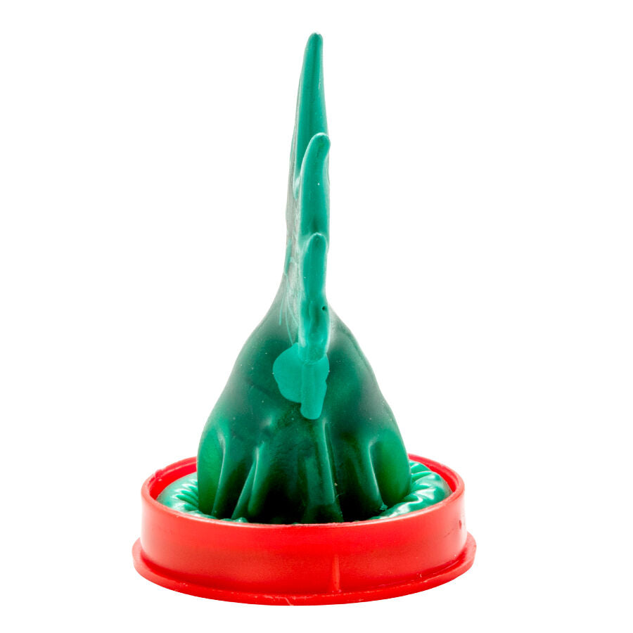 Preservativi dipinti a mano modello cannabis 1 di Condomerie, immagine 4