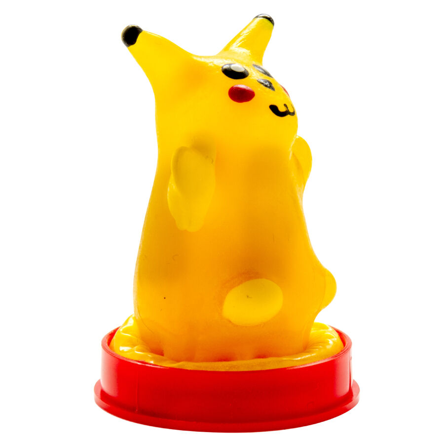 Preservativi dipinti a mano giallo Topo di Condomerie, immagine 2