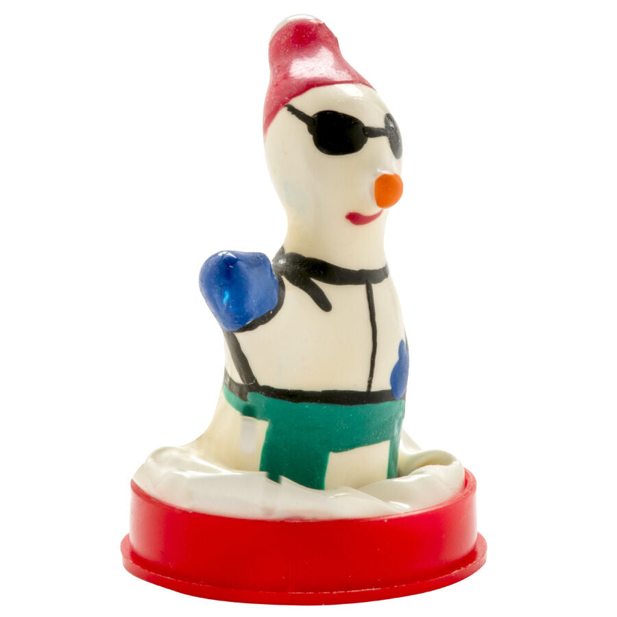 Preservativi dipinti a mano Snowboarder XL di Condomerie, immagine 2