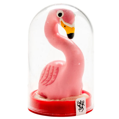 Preservativi dipinti a mano rosa Fenicottero di Condomerie