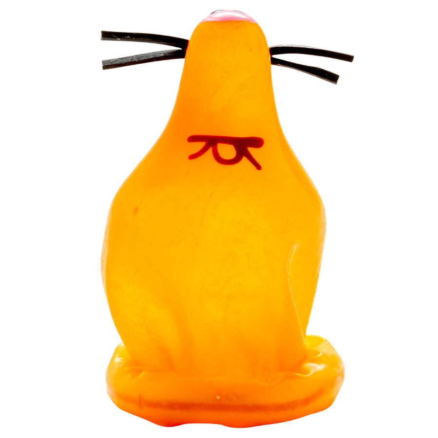 Preservativi dipinti a mano Fox Incollati di Condomerie, immagine 4