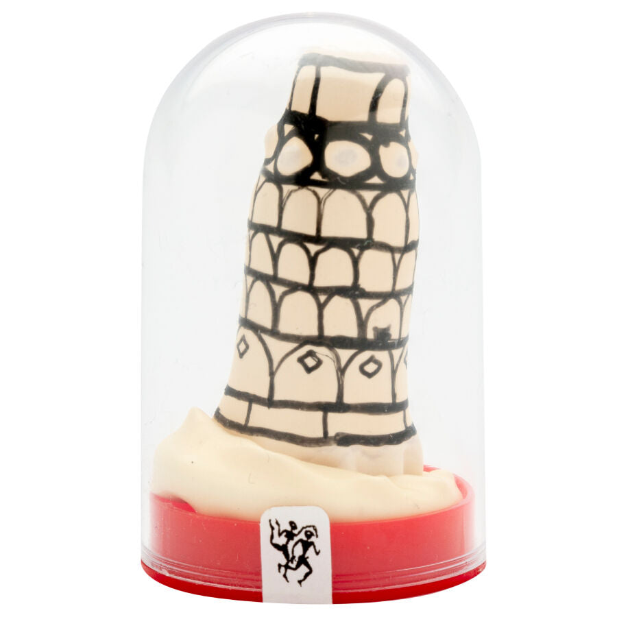 Preservativi dipinti a mano Torre di Pisa di Condomerie