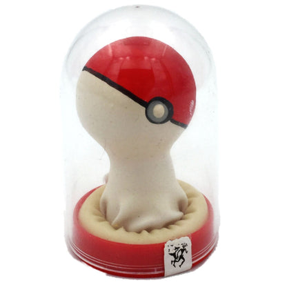 Preservativi dipinti a mano Pokeball Rosso-bianco di Condomerie