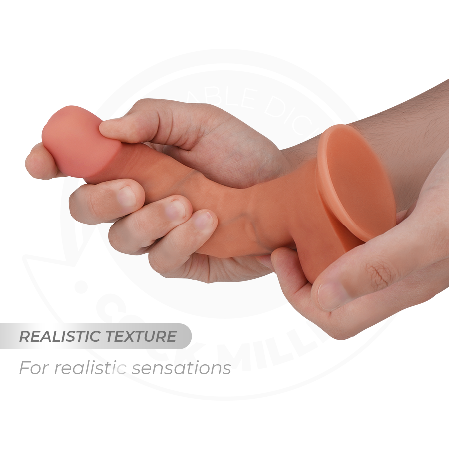 Dildo articolabile iperrealistico 17,8 cm, immagine 6