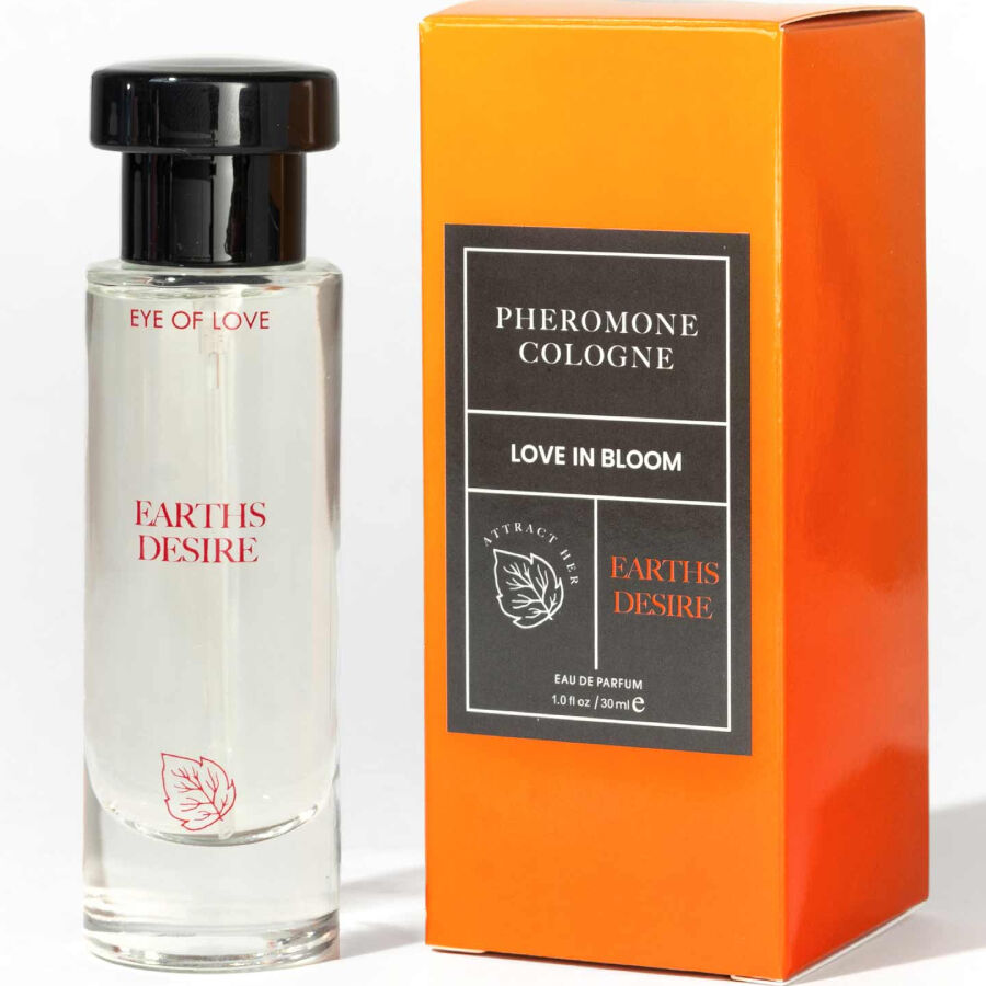 Profumo ai feromoni Bloom maschile sativa Earths desire 30 ml di Eye Of Love