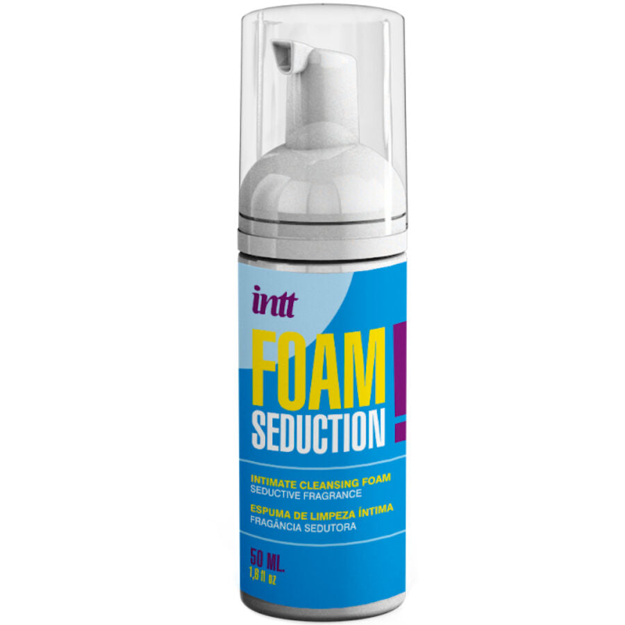 Detergente intima Foam Seduction schiuma 50 ml di INTT Releases