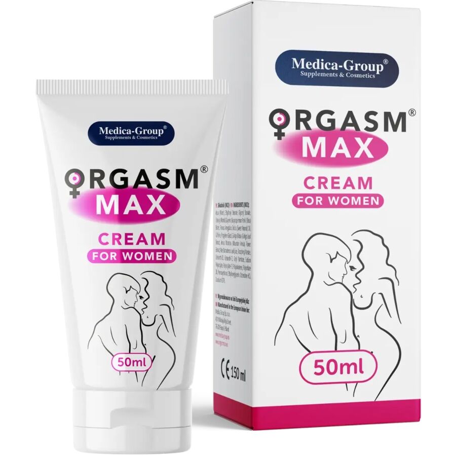 Crema intima Orgasm max donna 50 ml di Medica Group