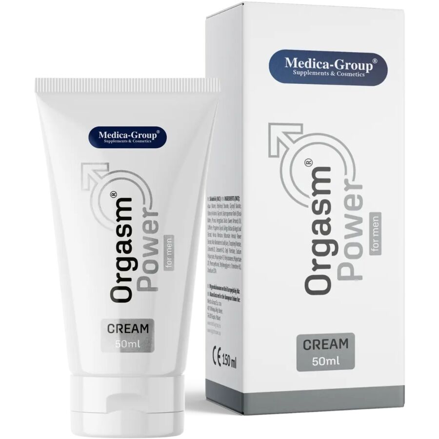 Crema intima per uomo Orgasm power 50 ml di Medica Group
