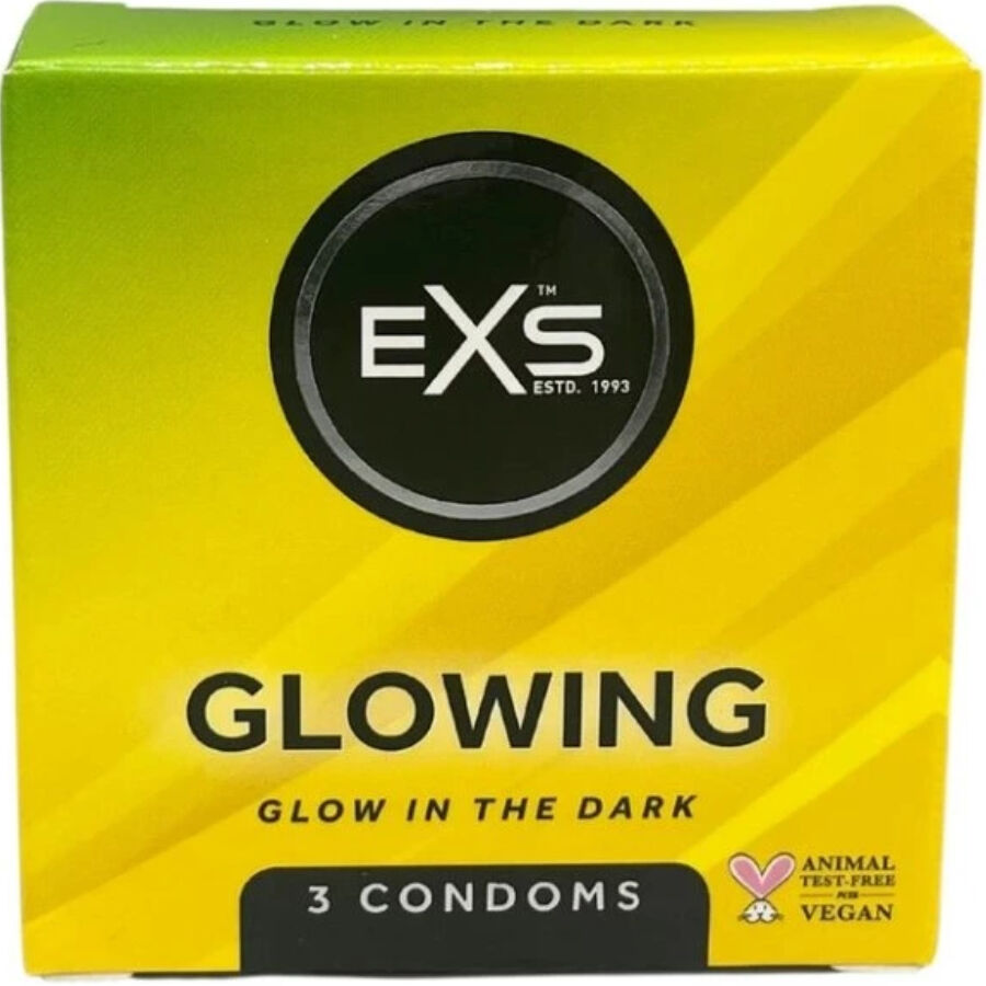 Preservativi brillanti nel buio di EXS Condoms