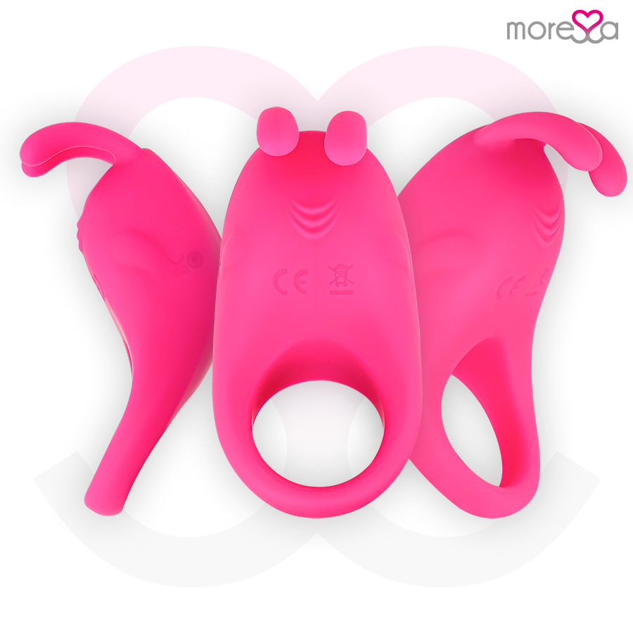 Sex toy brad premium silicone ricaricabile rosa di Moressa, immagine 2