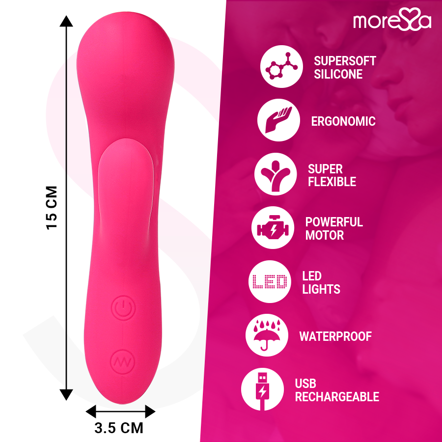 Sex toy Jerry premium silicone ricaricabile di Moressa, immagine 4
