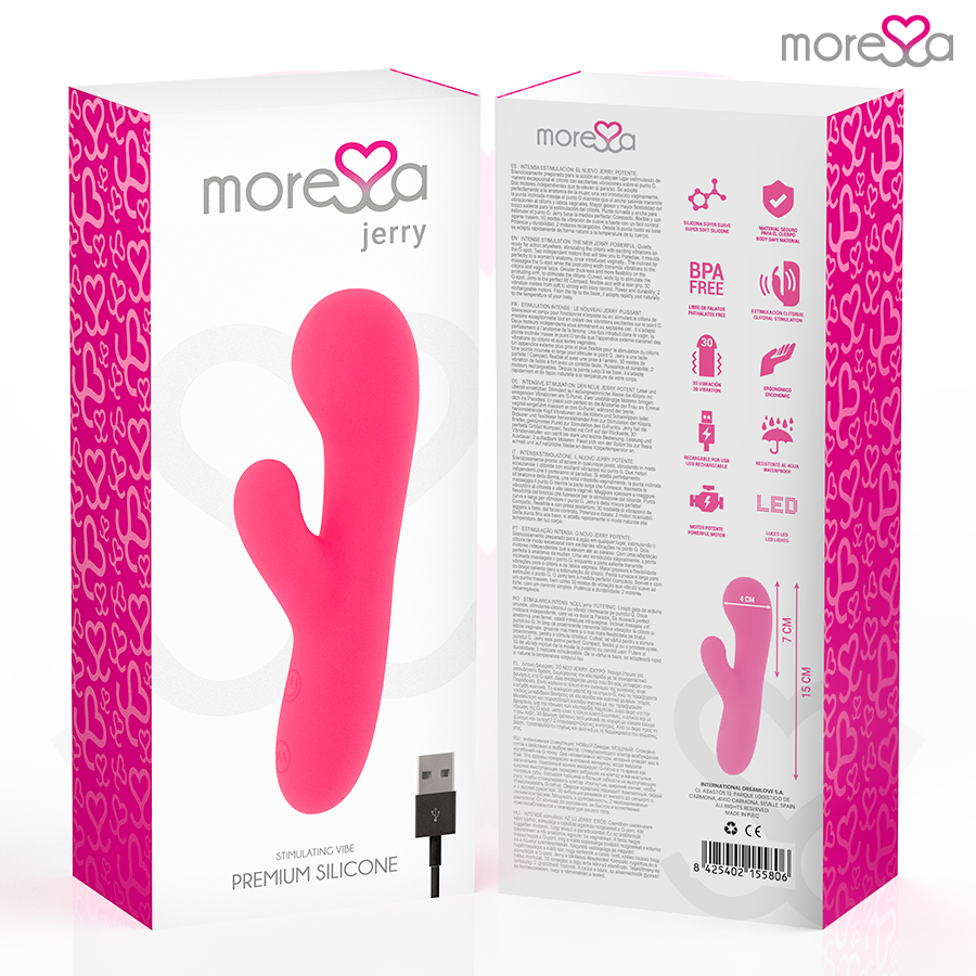 Sex toy Jerry premium silicone ricaricabile di Moressa, immagine 7