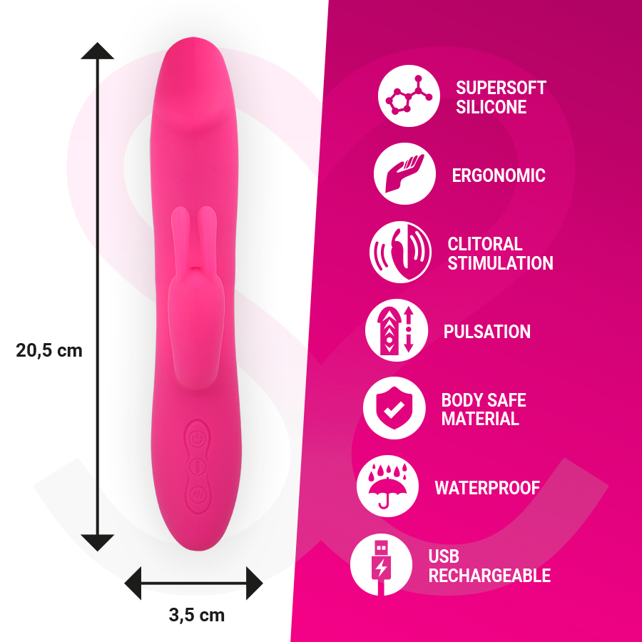 Sex toy Molly premium silicone ricaricabile di Moressa, immagine 4