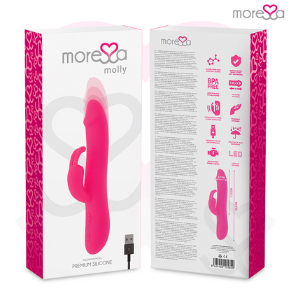 Sex toy Molly premium silicone ricaricabile di Moressa, immagine 7