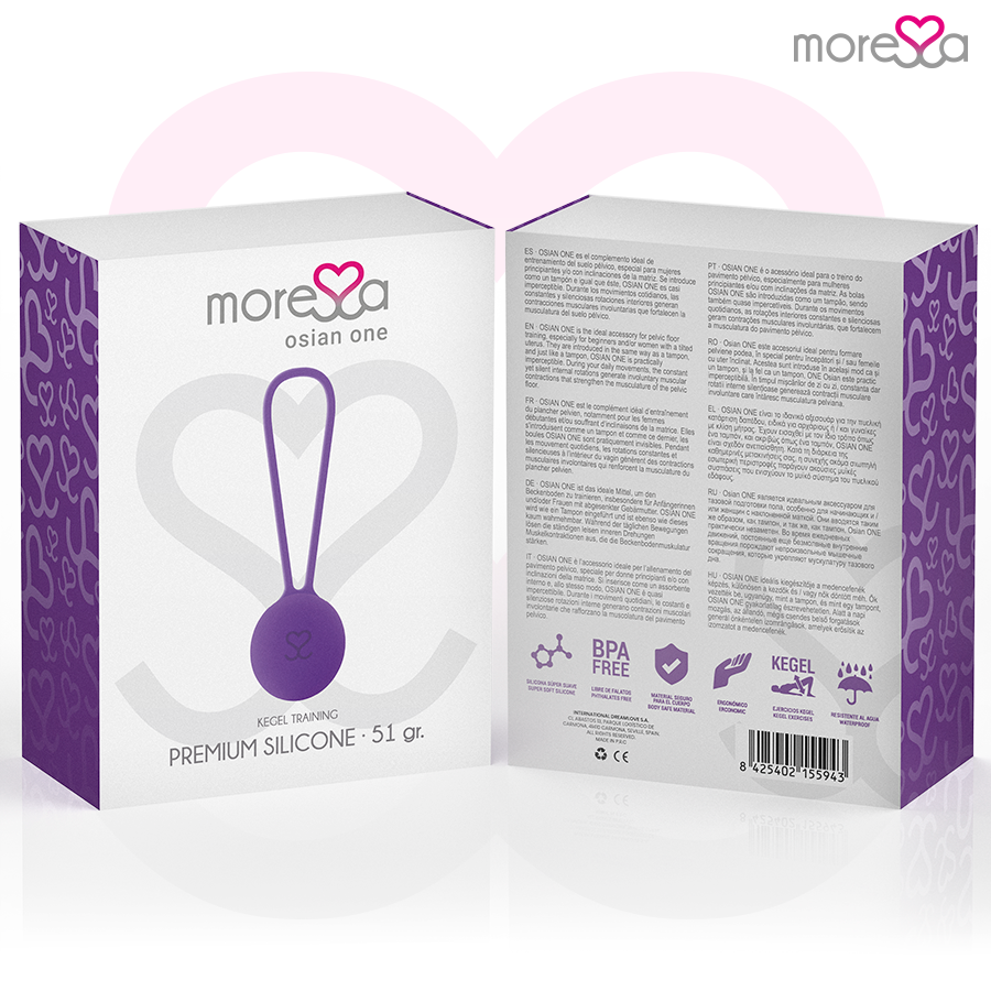 Sex toy osian one premium silicone lilla di Moressa, immagine 7
