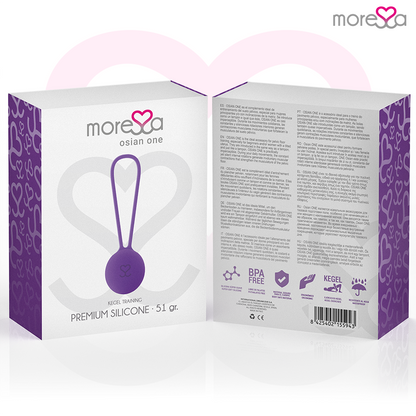 Sex toy osian one premium silicone lilla di Moressa, immagine 7