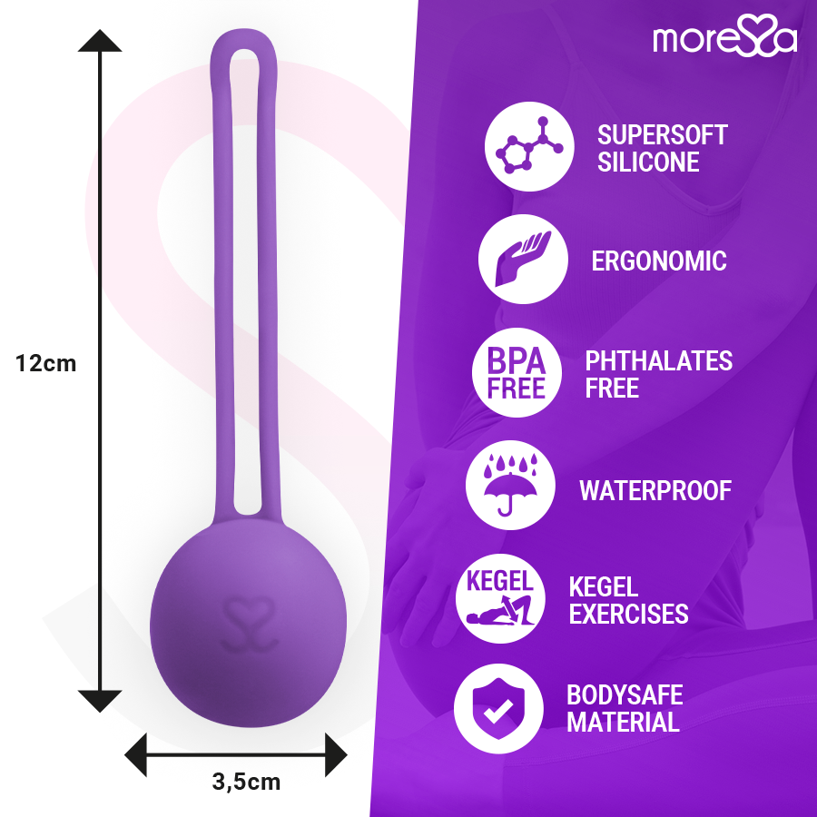 Sex toy osian one premium silicone lilla di Moressa, immagine 4